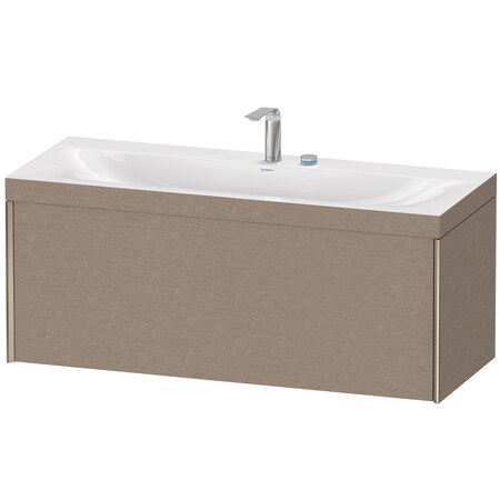 Duravit Xviu C-Bonded Wall-Mounted Vanity Oak Cashmere XV4612EB111C
